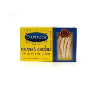 lata de ventresca de atún blanco daporta