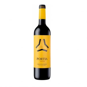 botella de vino tinto portia crianza